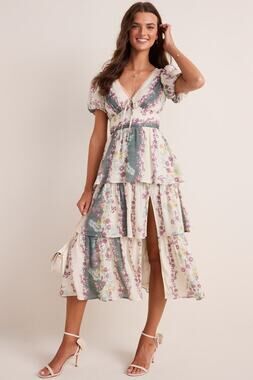 silk jersey wrap dress DVF Jeanne Where to donate prom Dresses - Date Night a classic collar Size:18.5 35/36
